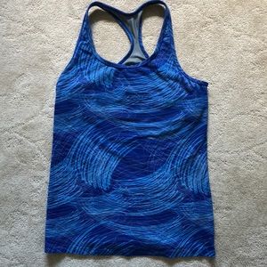 Nike tank dri-fit blue